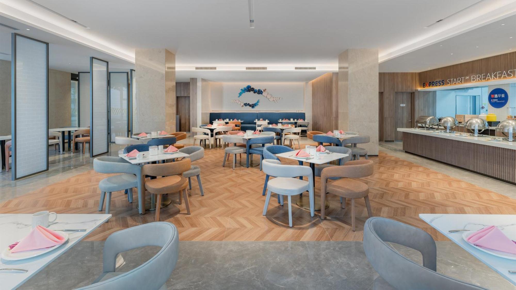 Holiday Inn Express Qingdao Shibei By Ihg מראה חיצוני תמונה