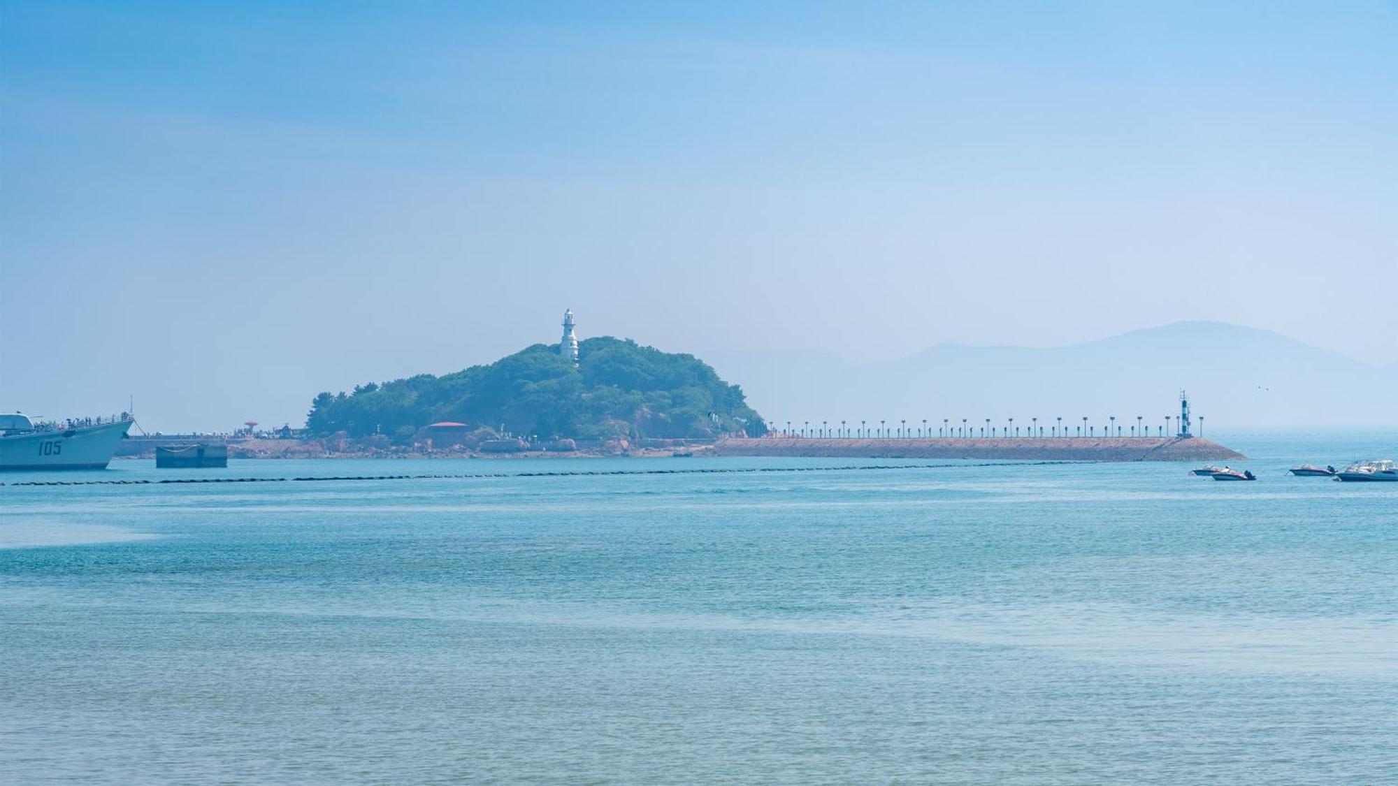 Holiday Inn Express Qingdao Shibei By Ihg מראה חיצוני תמונה