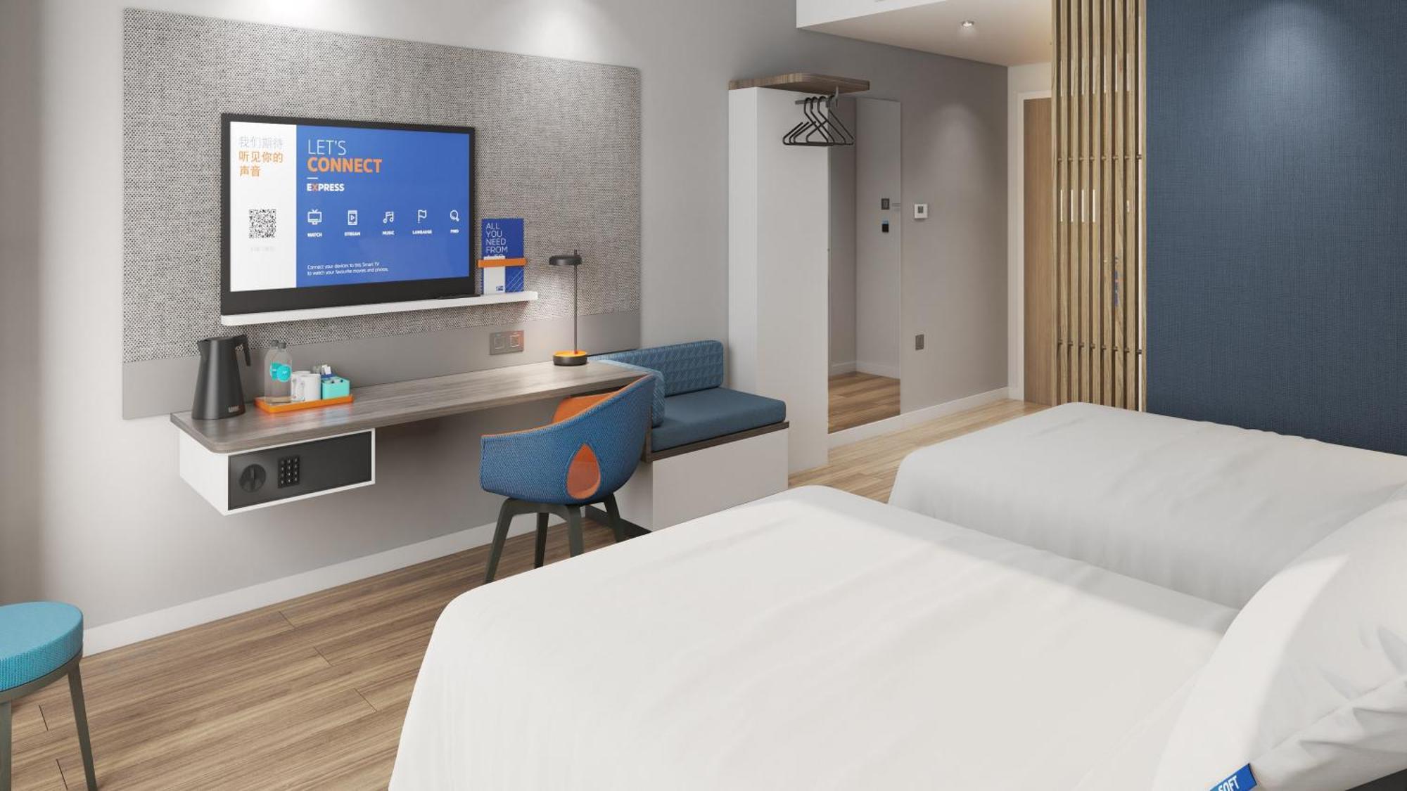 Holiday Inn Express Qingdao Shibei By Ihg מראה חיצוני תמונה